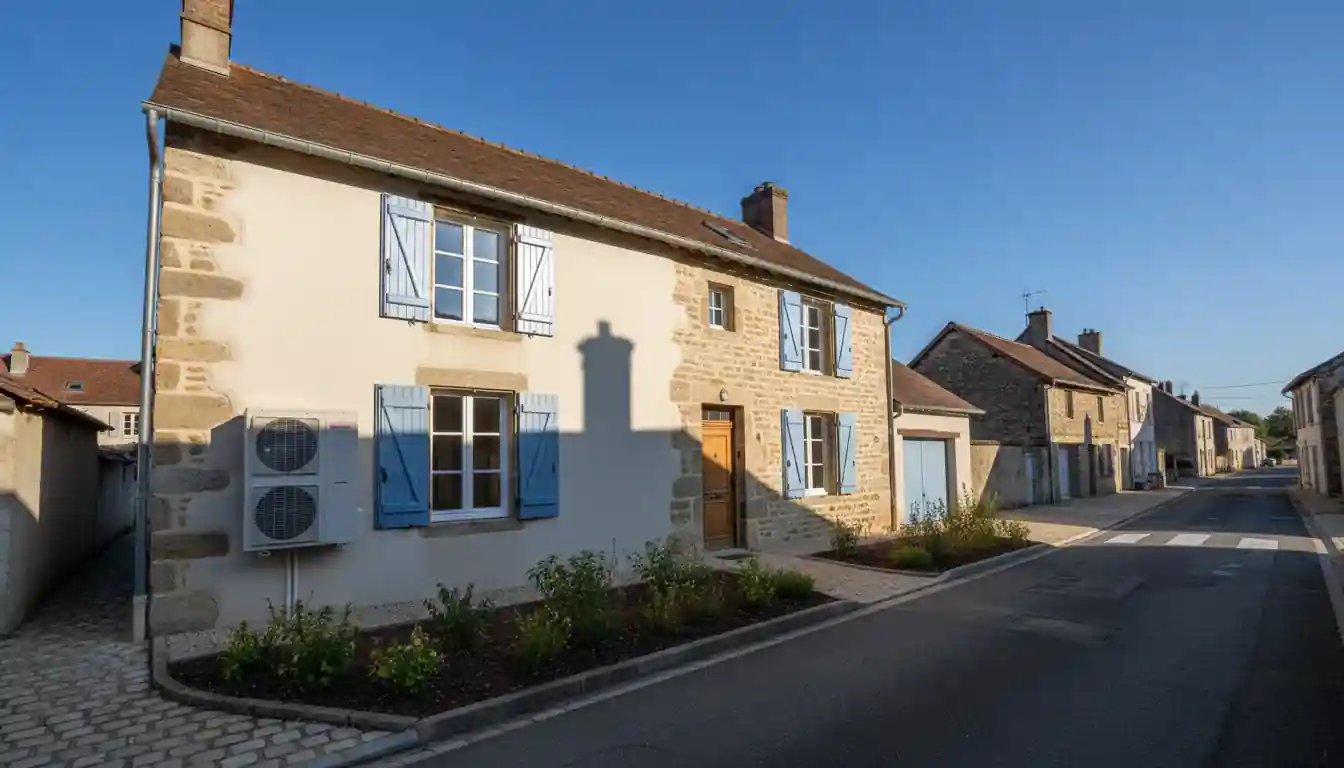 Installation de Pompe à Chaleur à Moulins-Engilbert